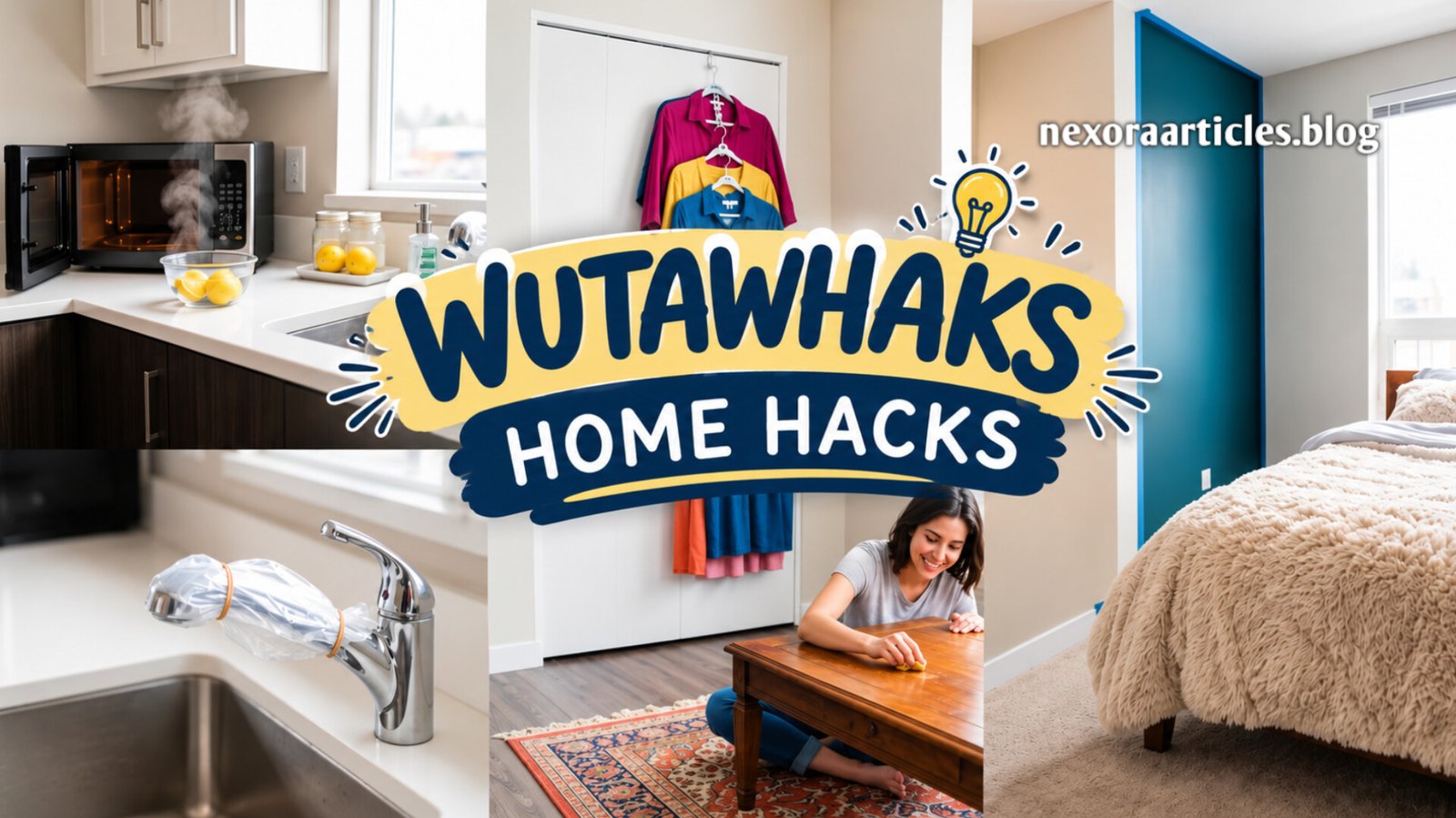 Wutawhacks Home Hacks: Smart, Practical Tips to Make Everyday Living Easier